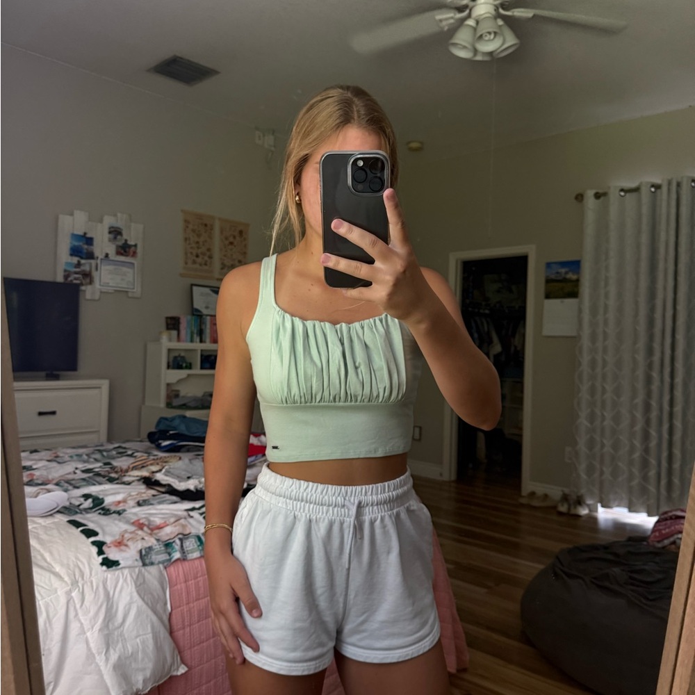 Mint Green Sleeveless Top